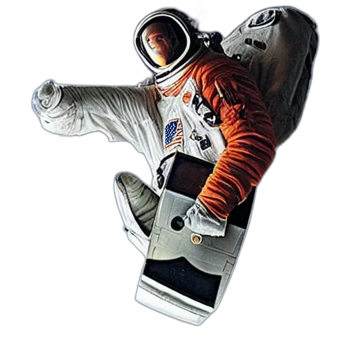 shoes, jacket, robot, staff transparent PNG cut-out
