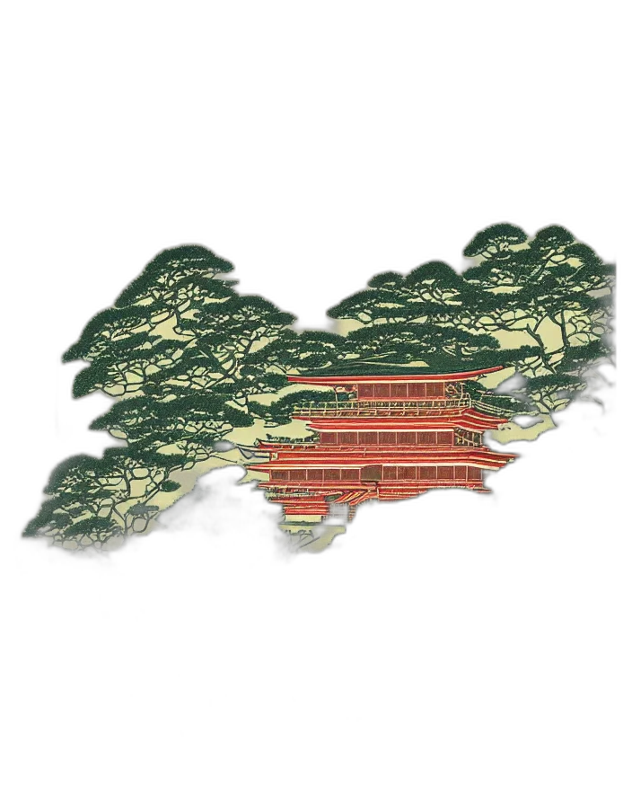 tree, dragon, crown, building transparent PNG cut-out