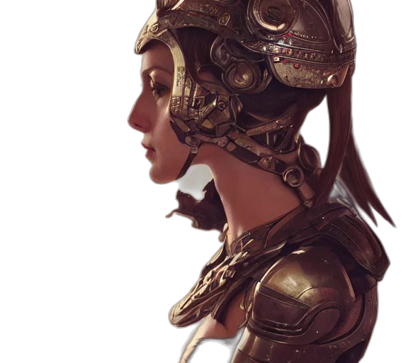 crown, mask, face, robot transparent PNG cut-out