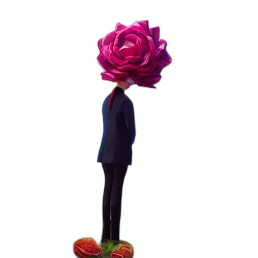 flower, staff, crown, hat transparent PNG cut-out