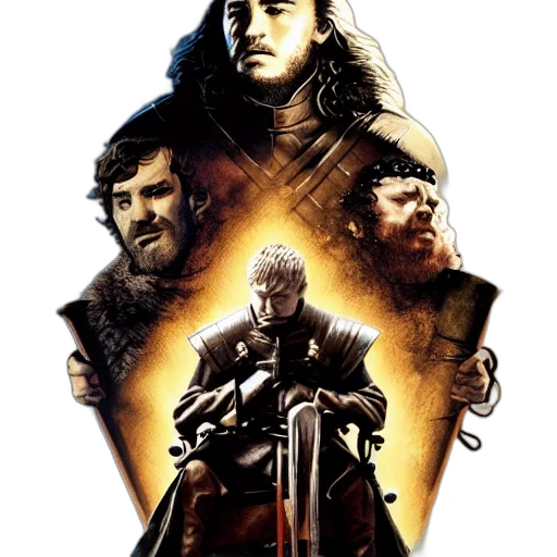 sword, jacket, concept art, comic book art transparent PNG cut-out