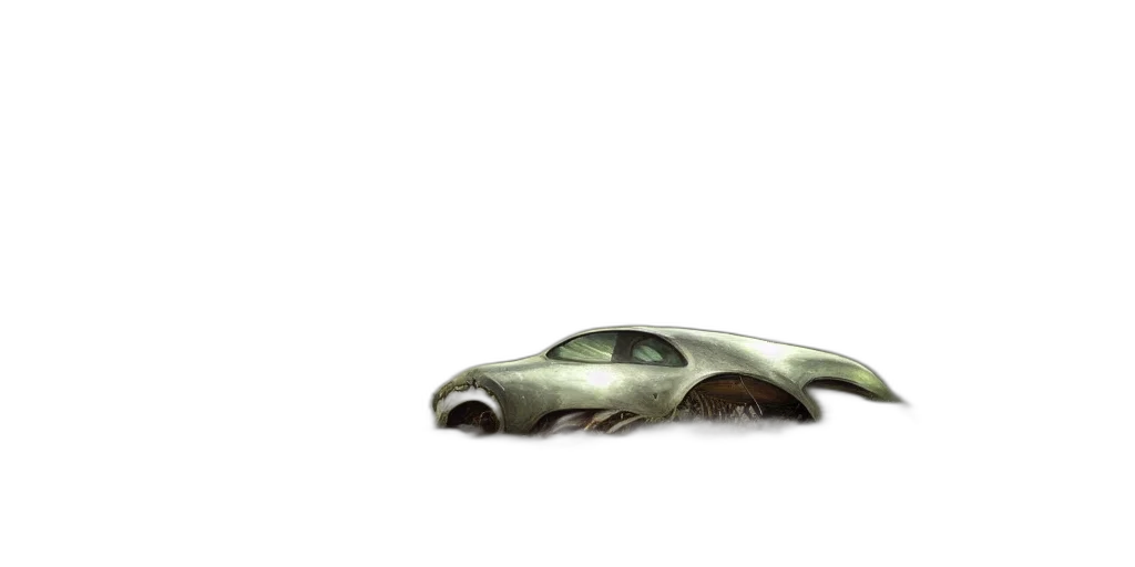 car, shoes, mask, creature transparent PNG cut-out