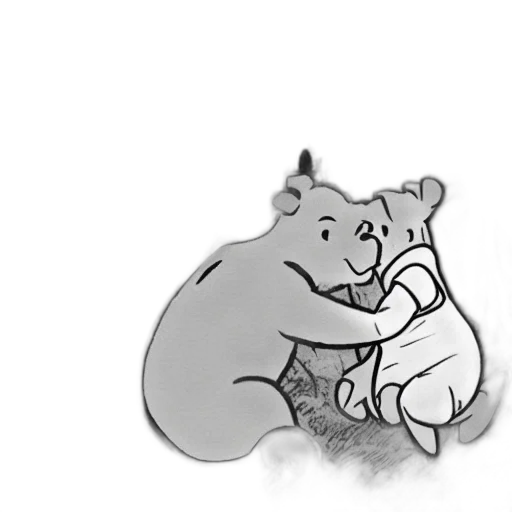 animal, concept art, cartoon, pencil sketch transparent PNG cut-out