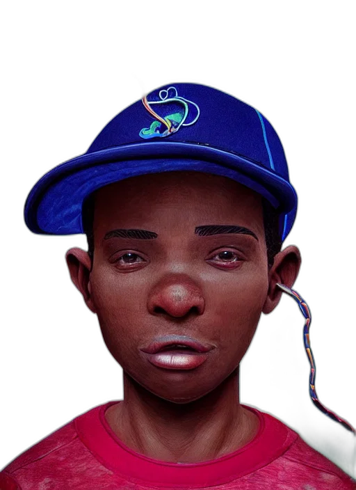 face, mask, hat, creature transparent PNG cut-out