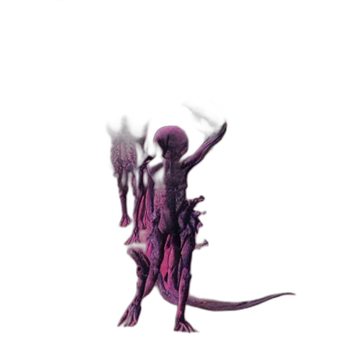 dragon, creature, staff, animal transparent PNG cut-out