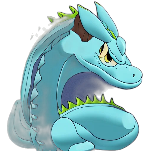 dragon, creature, staff, concept art transparent PNG cut-out
