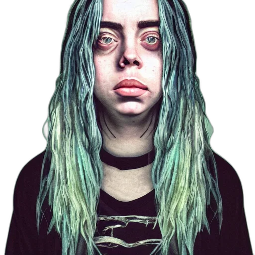 face, creature, hair, mask transparent PNG cut-out