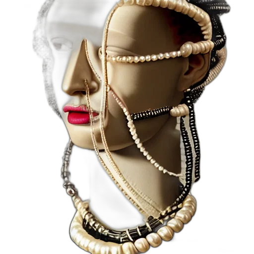 jewelry, mask, crown, face transparent PNG cut-out