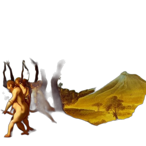 mask, dragon, staff, creature transparent PNG cut-out