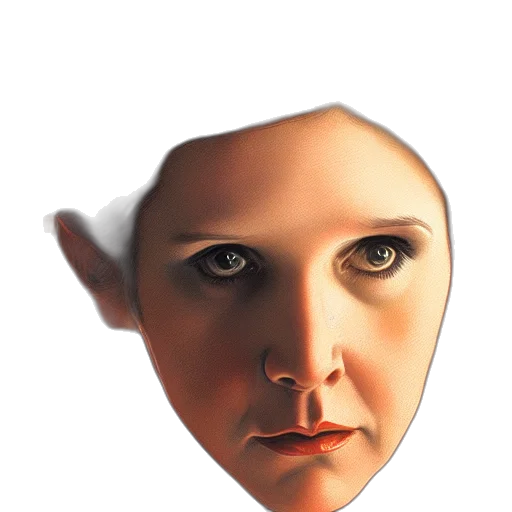 face, mask, creature, jewelry transparent PNG cut-out