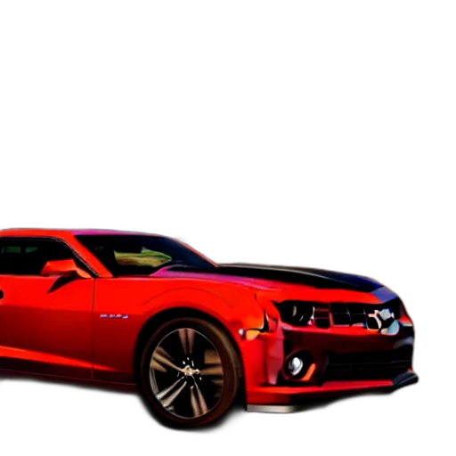 car, weapon, 3d render, photorealistic transparent PNG cut-out