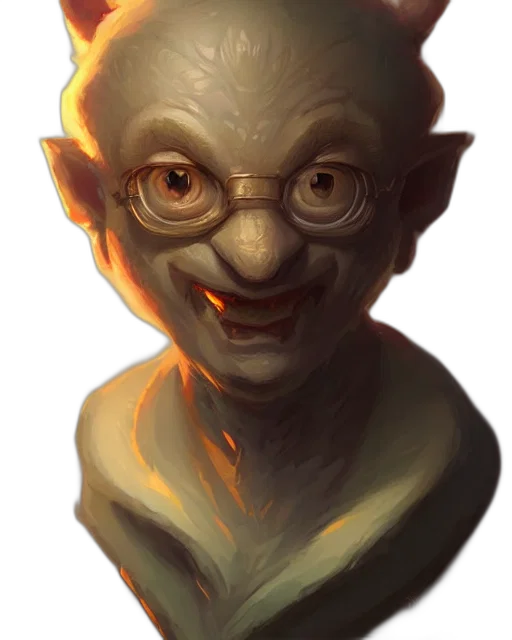 face, mask, creature, staff transparent PNG cut-out