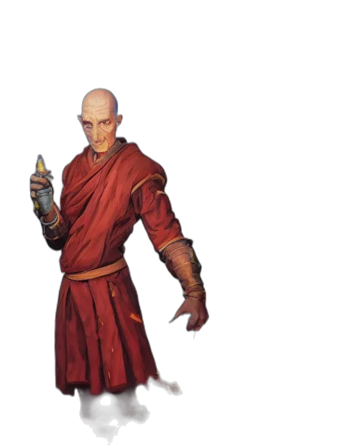 staff, weapon, creature, concept art transparent PNG cut-out