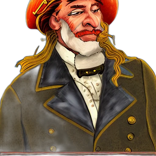 staff, hat, face, jacket transparent PNG cut-out