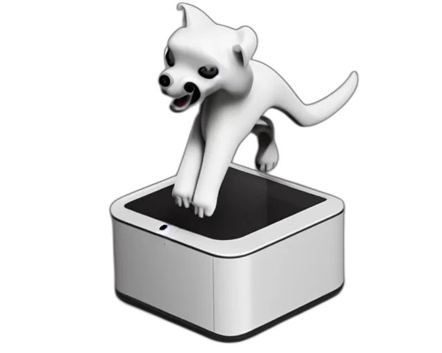 animal, creature, robot, 3d render transparent PNG cut-out
