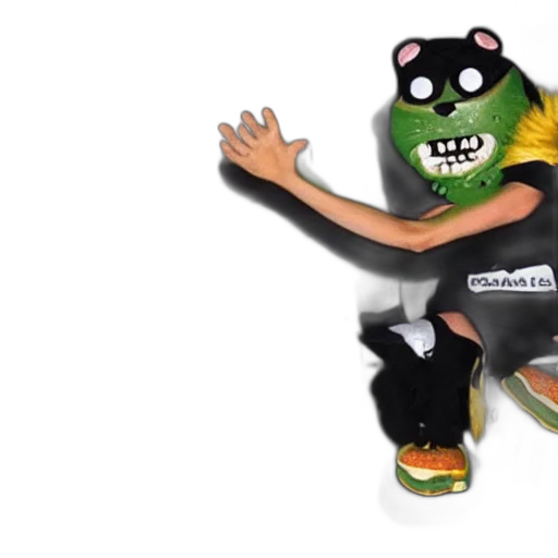creature, 3d render, concept art, cartoon transparent PNG cut-out