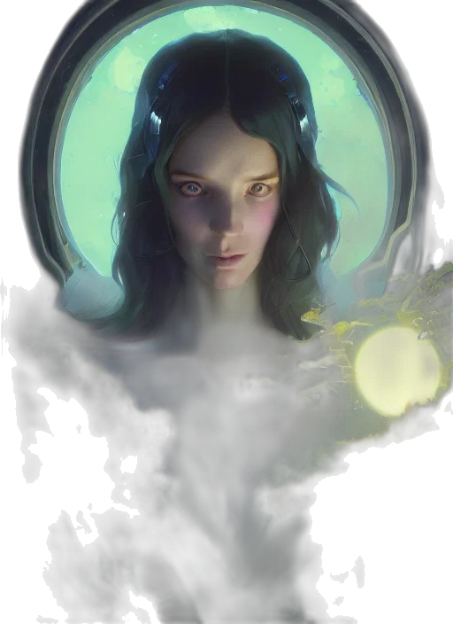 face, mask, creature, crown transparent PNG cut-out
