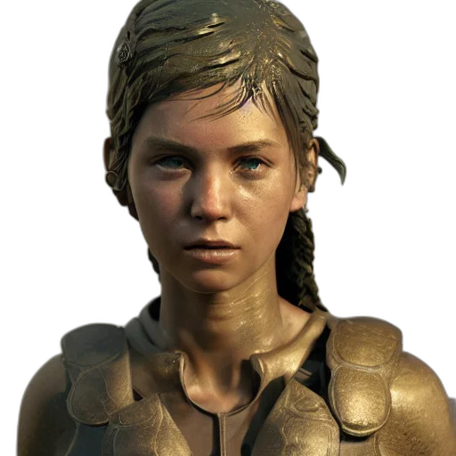 face, staff, weapon, concept art transparent PNG cut-out