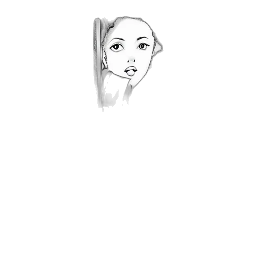 face, mask, staff, hair transparent PNG cut-out