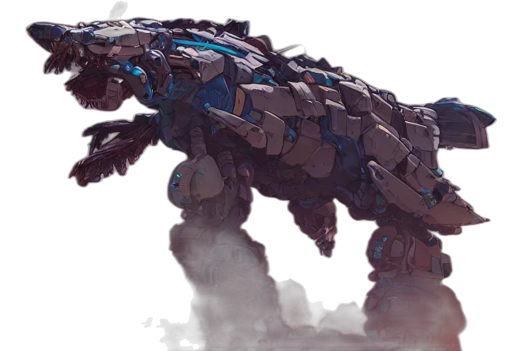 dragon, creature, robot, animal transparent PNG cut-out