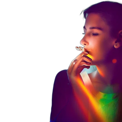 jewelry, face, staff, jacket transparent PNG cut-out