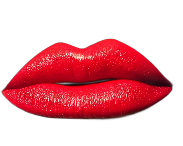 photorealistic, red, big, plump transparent PNG cut-out