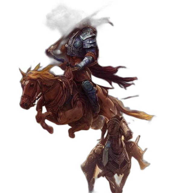 dragon, staff, creature, mask transparent PNG cut-out