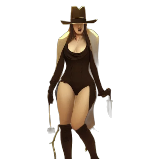 hat, staff, concept art, fantasy art transparent PNG cut-out