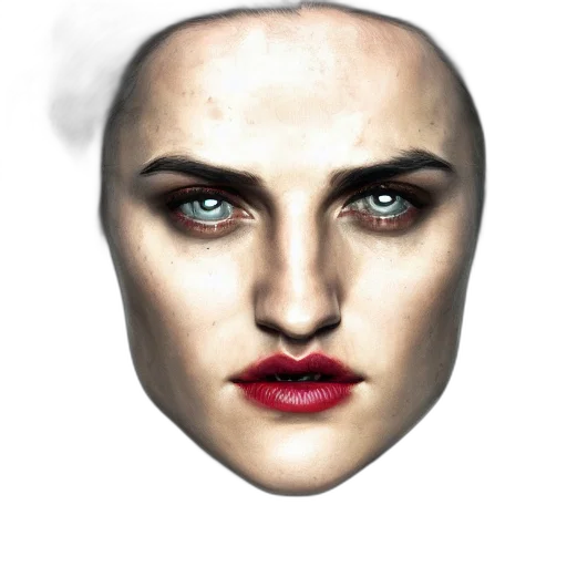 face, mask, jewelry, hat transparent PNG cut-out