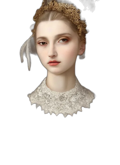 crown, jewelry, face, dress transparent PNG cut-out