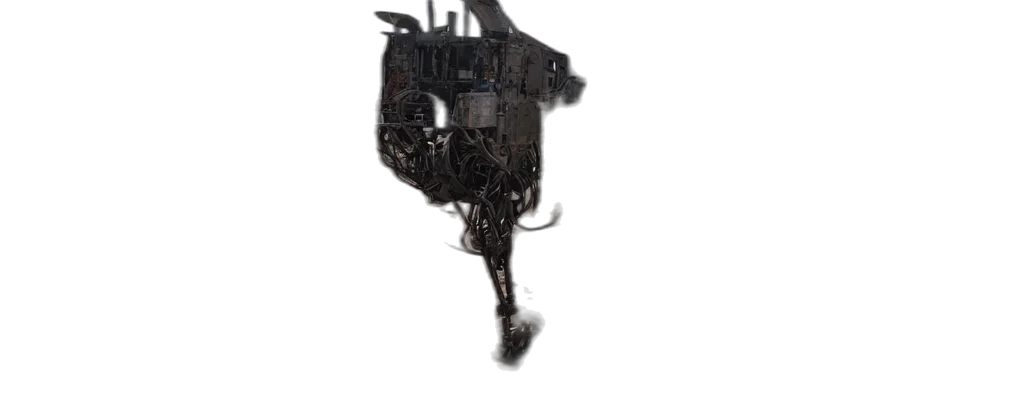 mask, robot, crown, hair transparent PNG cut-out