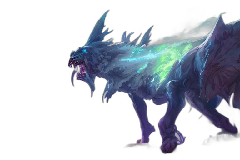 dragon, creature, animal, staff transparent PNG cut-out
