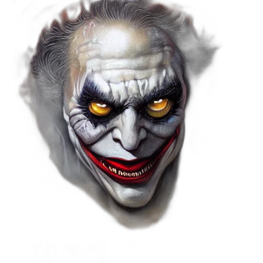 face, mask, creature, photorealistic transparent PNG cut-out