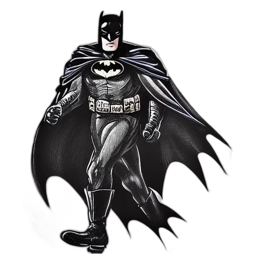 comic book art, concept art, cartoon, photorealistic transparent PNG cut-out