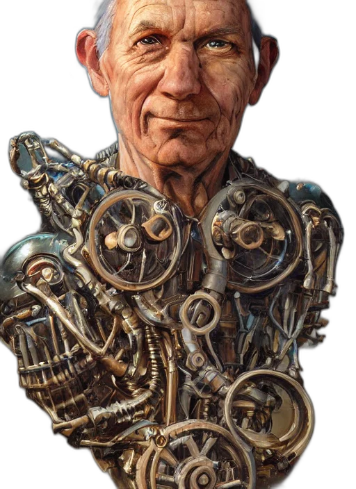 robot, face, weapon, mask transparent PNG cut-out