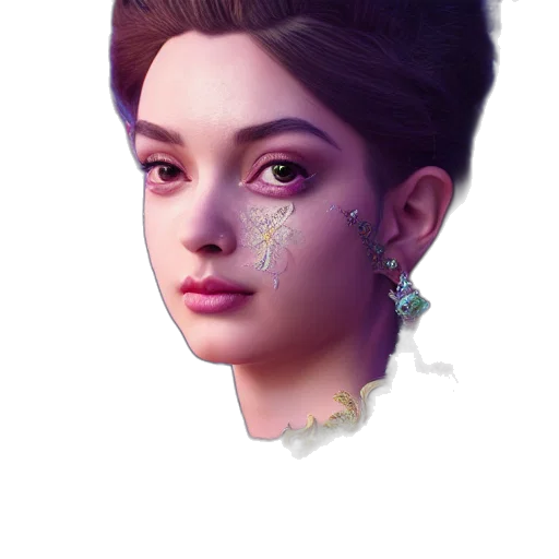 face, jewelry, crown, mask transparent PNG cut-out
