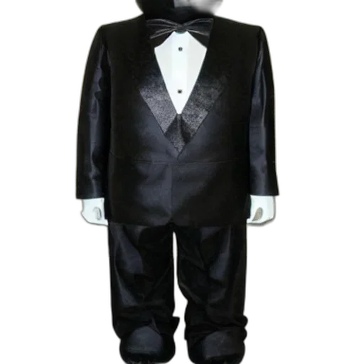 jacket, tuxedo, big, man transparent PNG cut-out