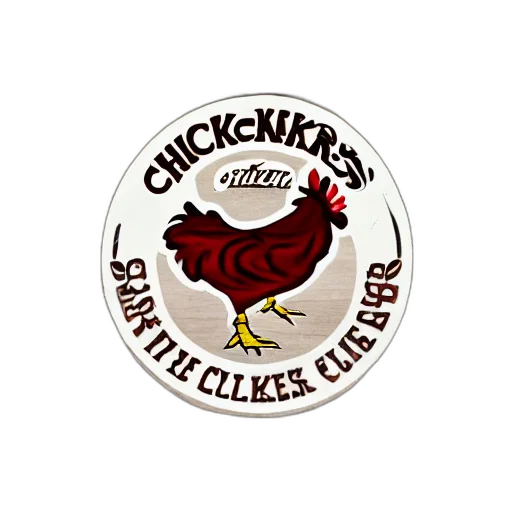 chicken, chuckers, logo, restaurant transparent PNG cut-out