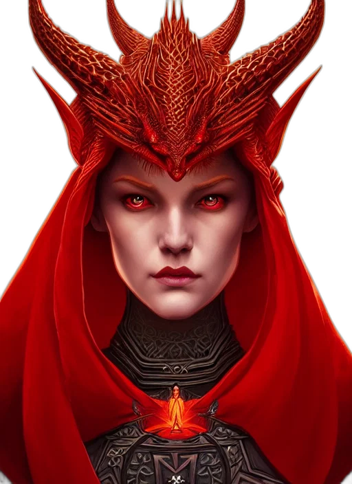 face, crown, mask, dragon transparent PNG cut-out