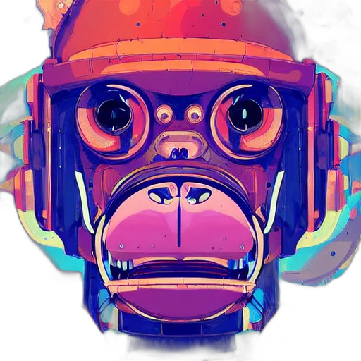 mask, robot, face, creature transparent PNG cut-out