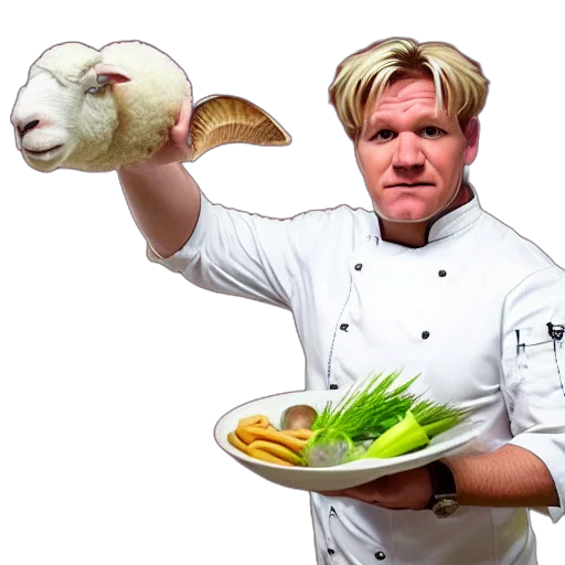 food, animal, creature, photorealistic transparent PNG cut-out