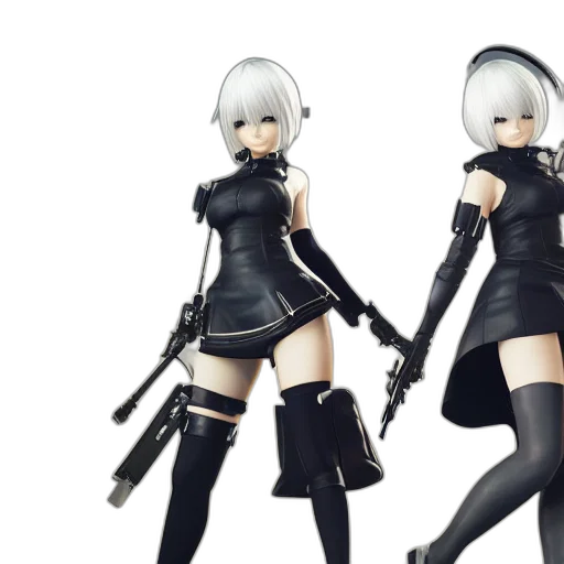 3d render, concept art, cyberpunk, fantasy art transparent PNG cut-out