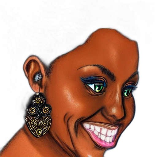 face, jewelry, mask, creature transparent PNG cut-out