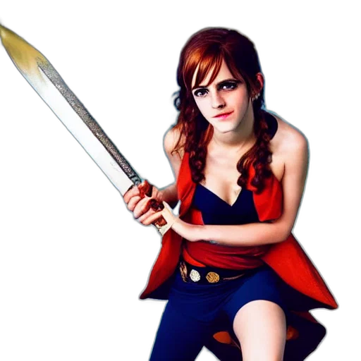 sword, weapon, staff, comic book art transparent PNG cut-out
