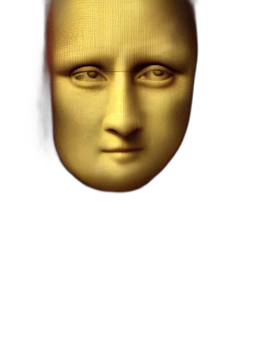 face, mask, crown, jewelry transparent PNG cut-out