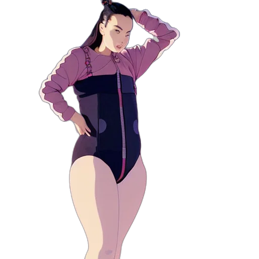 dress, jacket, concept art, 3d render transparent PNG cut-out