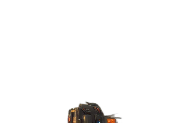 weapon, robot, car, staff transparent PNG cut-out