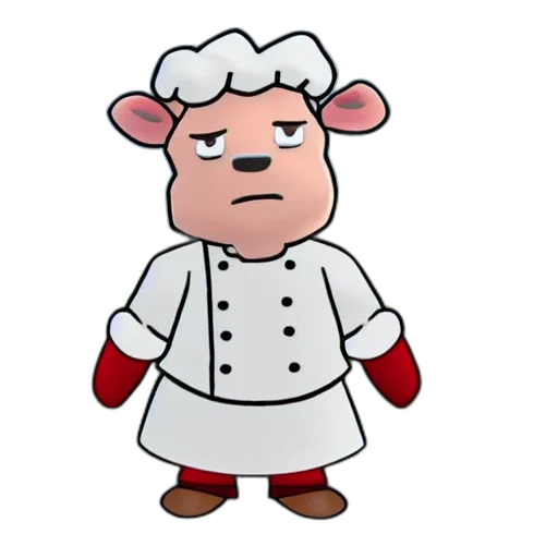 staff, food, animal, cartoon transparent PNG cut-out