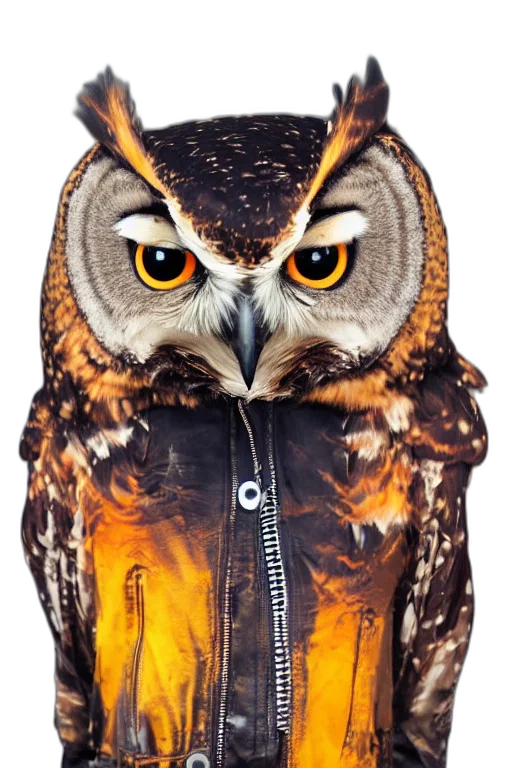 jacket, animal, face, mask transparent PNG cut-out