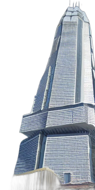 building, sword, weapon, 3d render transparent PNG cut-out